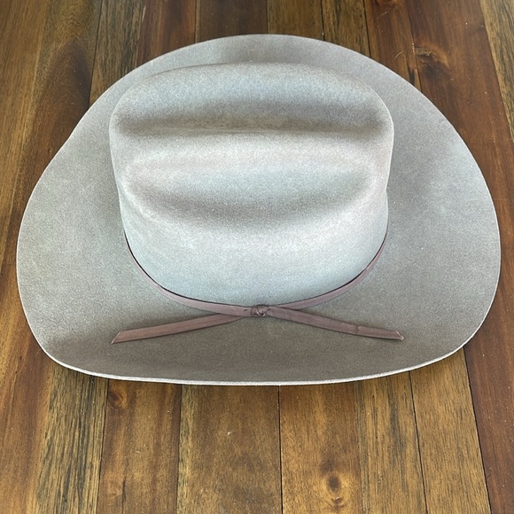 Stetson 4x beaver cowboy hat 7 1/8 - Picture 1 of 11